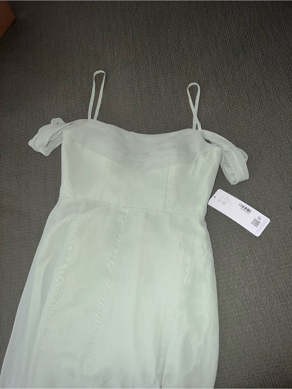 NWT Azazie Saige in Dusty Sage Bridesmaids Dress